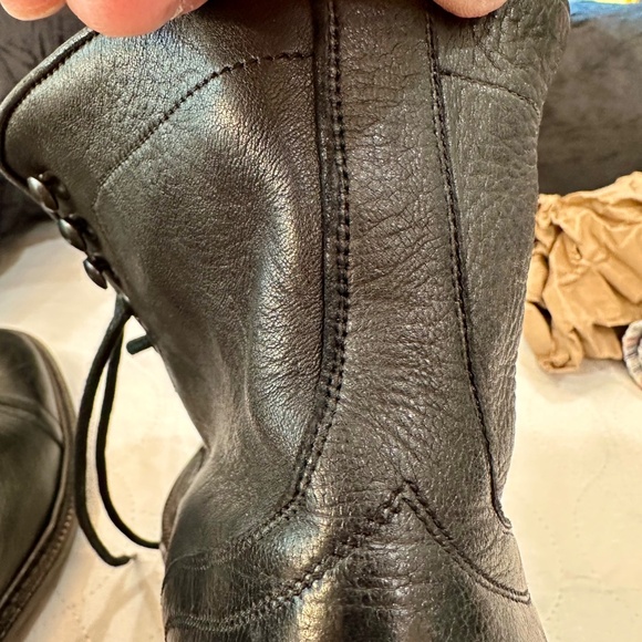 Black lace up boots size 9 - Picture 16 of 16
